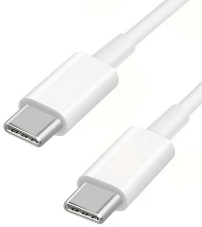 Datový a nabíjecí kabel USB-C - USB-C Google, 30W, 1m, Bílý GA00735