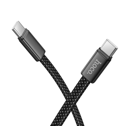 Datový a nabíjecí kabel USB-C - USB-C HOCO X125, 60W, 1m, černý