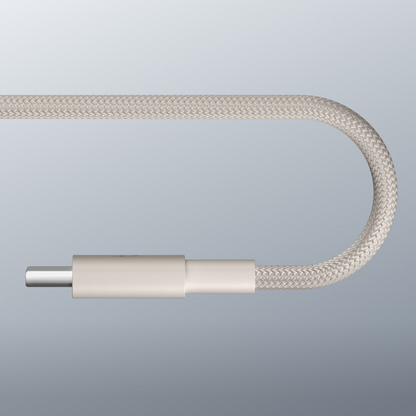 Kabel pro data a nabíjení USB-C - USB-C Beats, 1,5 m, béžový MDGD4ZM/A