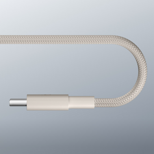 Kabel pro data a nabíjení USB-C - USB-C Beats, 1,5 m, béžový MDGD4ZM/A