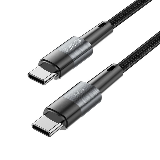 Datový a nabíjecí kabel USB-C - USB-C Tech-Protect Ultraboost, 60W, 2m, šedý