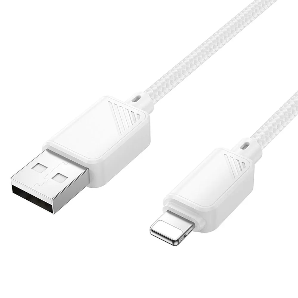 Datový a nabíjecí kabel USB-A - Lightning HOCO X113, 18W, 1m, bílý