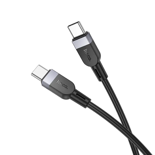 Datový a nabíjecí kabel USB-C - USB-C HOCO X109, 60W, 3m, černý