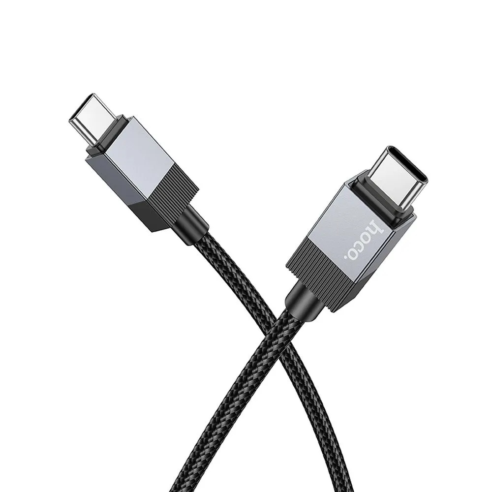 Datový a nabíjecí kabel USB-C - USB-C HOCO X110, 60W, 1m, černý