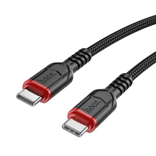 Datový a nabíjecí kabel USB-C - USB-C HOCO X59 Victory, 60W, 3m, černý