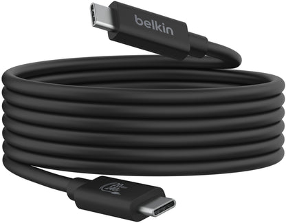 Datový a nabíjecí kabel USB-C - USB-C Belkin Connect, 240W, 2m, černý INZ004bt2MBK