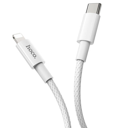 Kabel pro data a nabíjení USB-C - Lightning HOCO X56, 20W, 1m, bílý