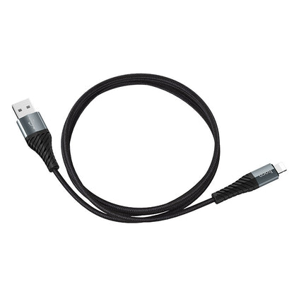 Datový a nabíjecí kabel USB-A - Lightning HOCO X38 Cool, 18W, 1m, černý 