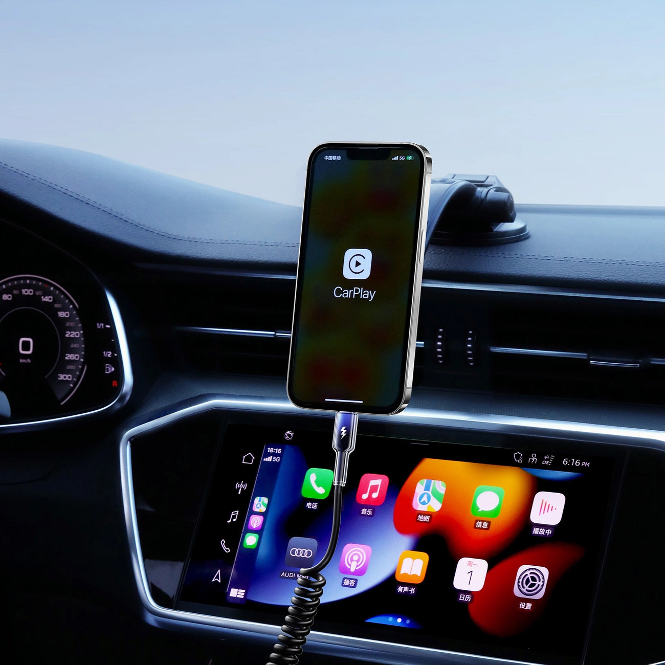 Datový a nabíjecí kabel USB-A - USB-C Joyroom S-A43 Crystal, 60W, 1,5m, Černý