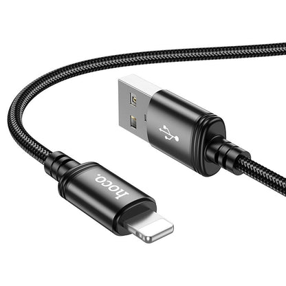Datový a nabíjecí kabel USB-A - Lightning HOCO X89, 18W, 2m, černý