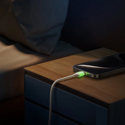 Datový a nabíjecí kabel USB-C - USB-C Joyroom S-A53, 60W, 1.2m, Béžový