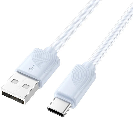 Kabel pro data a nabíjení USB-A - USB-C HOCO X114, 18W, 1m, Modrý