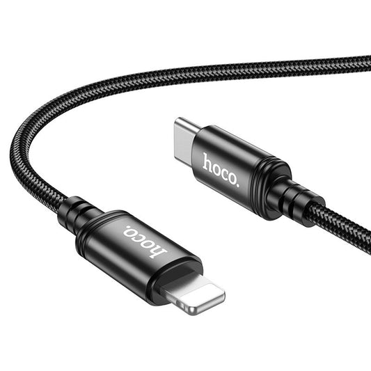 Datový a nabíjecí kabel USB-C - Lightning HOCO X89, 20W, 1m, černý