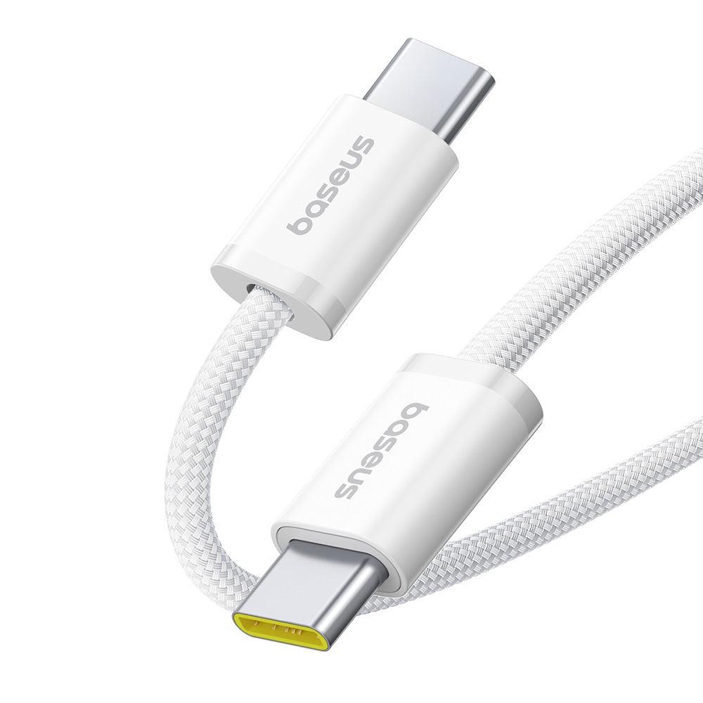 Datový a nabíjecí kabel USB-C - USB-C Baseus Dynamic 4 Series, 100W, 1m, Bílý P10381400211-00
