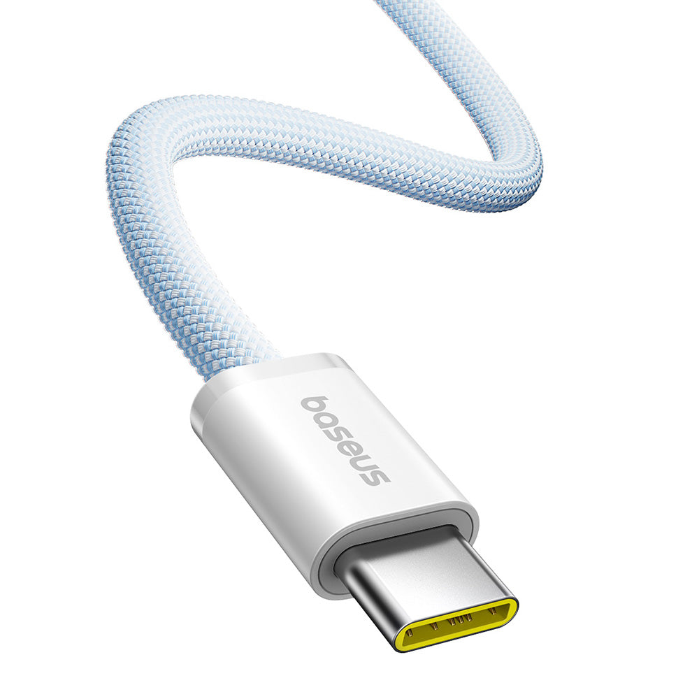 Datový a nabíjecí kabel USB-C - USB-C Baseus Dynamic 4 Series, 100W, 2m, Modrý P10381400311-01