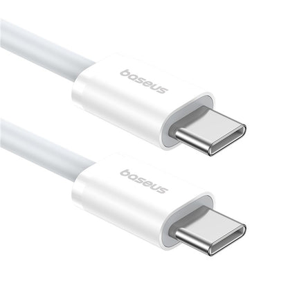 Datový a nabíjecí kabel USB-C - USB-C Baseus Superior Series 2, 30W, 1m, bílý P10365200211-00