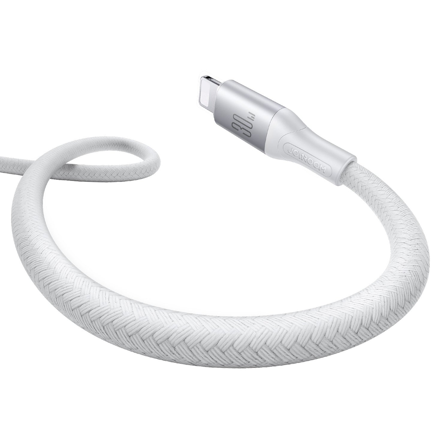 USB-C to Lightning Data and Charging Cable Joyroom S-A28 Flash, 30W, 1m, White