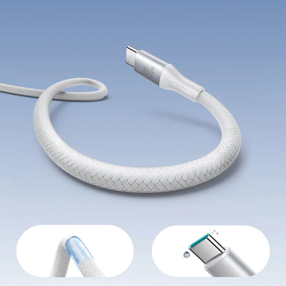 Datový a nabíjecí kabel USB-C - USB-C Joyroom S-A28 Flash, 60W, 1m, Bílý