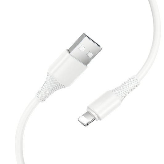 Datový a nabíjecí kabel USB-A - Lightning HOCO X120, 18W, 1m, Bílý
