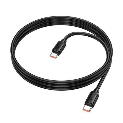 Datový a nabíjecí kabel USB-C - USB-C HOCO X115, 240W, 1m, černý