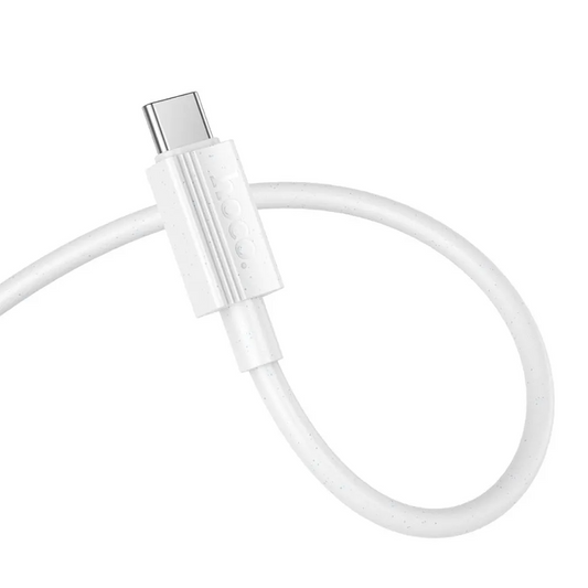 Datový a nabíjecí kabel USB-A - USB-C HOCO X107, 18W, 1m, Bílý