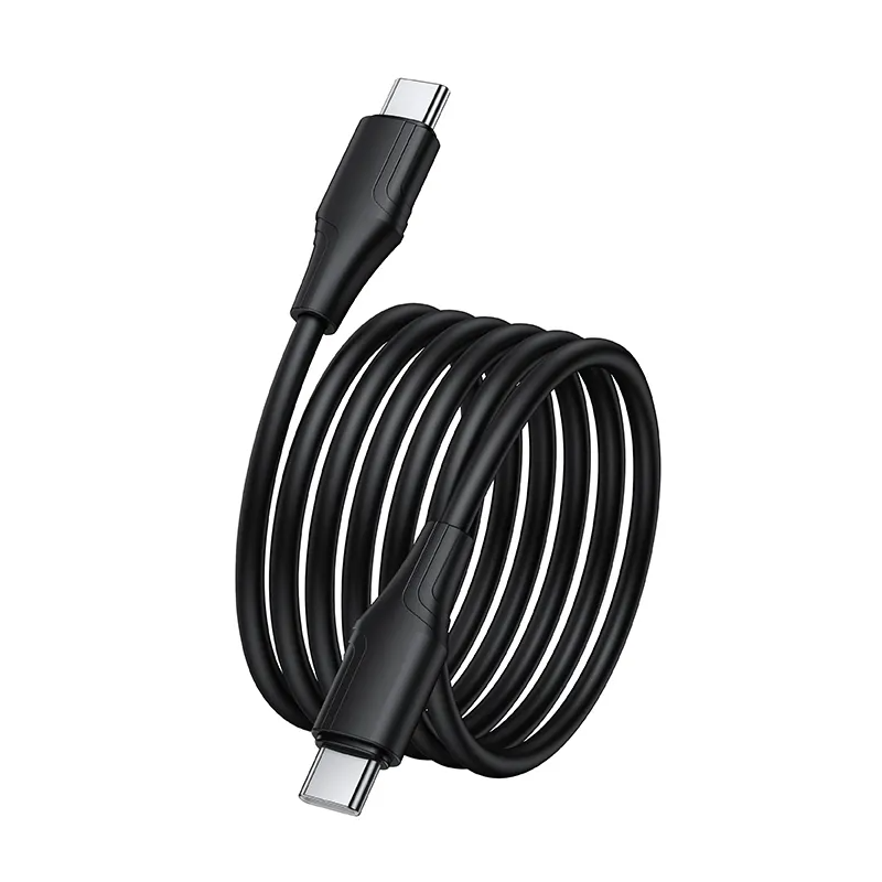 Datový a nabíjecí kabel USB-C - USB-C HOCO X124, 60W, 1m, černý