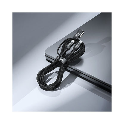 HOCO U142 Charging Cable, USB-C to USB-C / MagSafe 3, 240W, 1.8m, Black