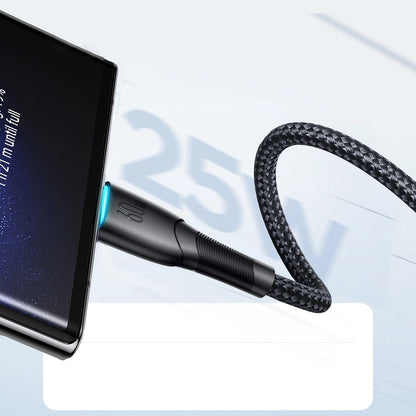 Kabel pro data a nabíjení USB-C - USB-C Joyroom S-A32, 60W, 1m, černý