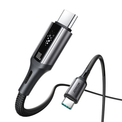 Datový a nabíjecí kabel USB-C - USB-C Joyroom S-A60 StarTalk, 100W, 1.2m, černý