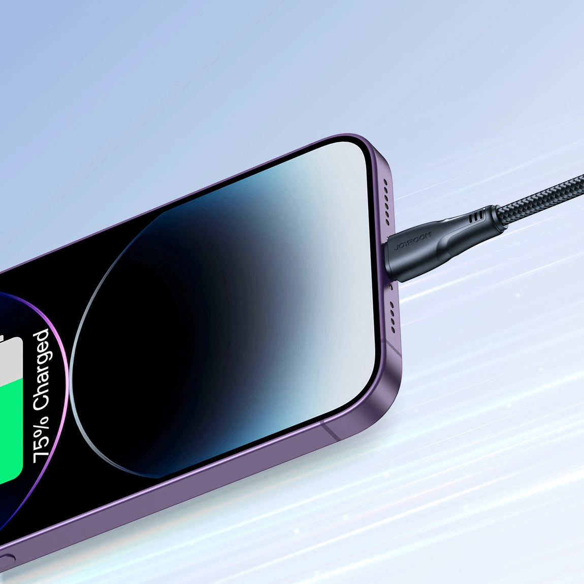 Datový a nabíjecí kabel USB-A - Lightning Joyroom S-A11, 18W, 1.2m, černý
