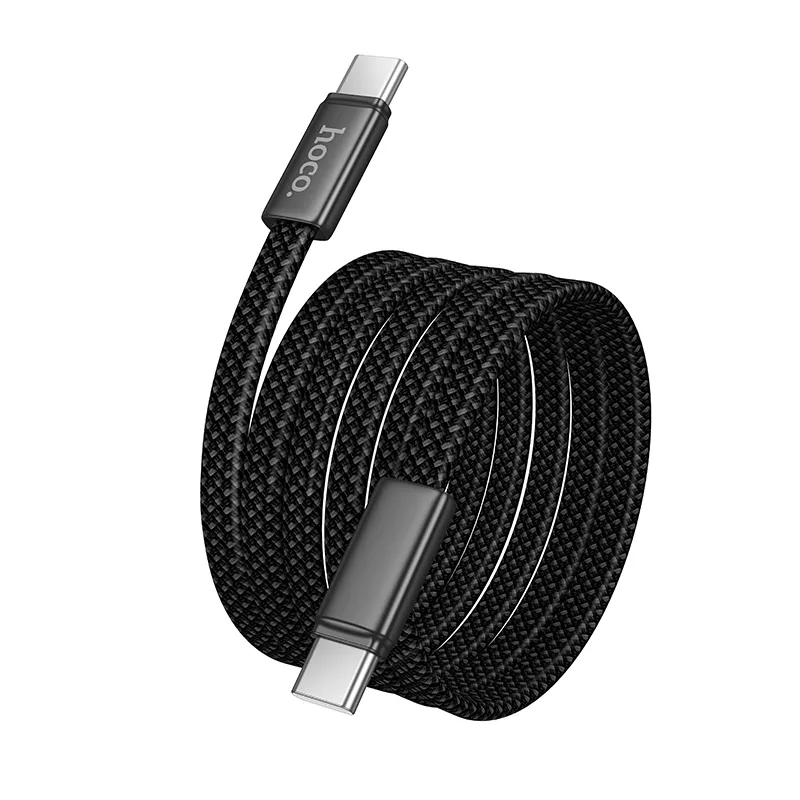 Datový a nabíjecí kabel USB-C - USB-C HOCO X125, 60W, 1m, černý