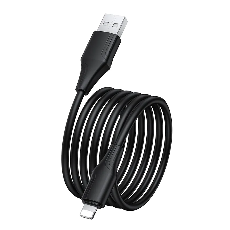 Datový a nabíjecí kabel USB-A - Lightning HOCO X124, 18W, 1m, černý
