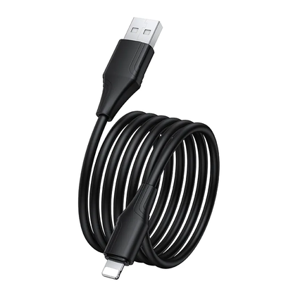 Datový a nabíjecí kabel USB-A - Lightning HOCO X124, 18W, 1m, černý