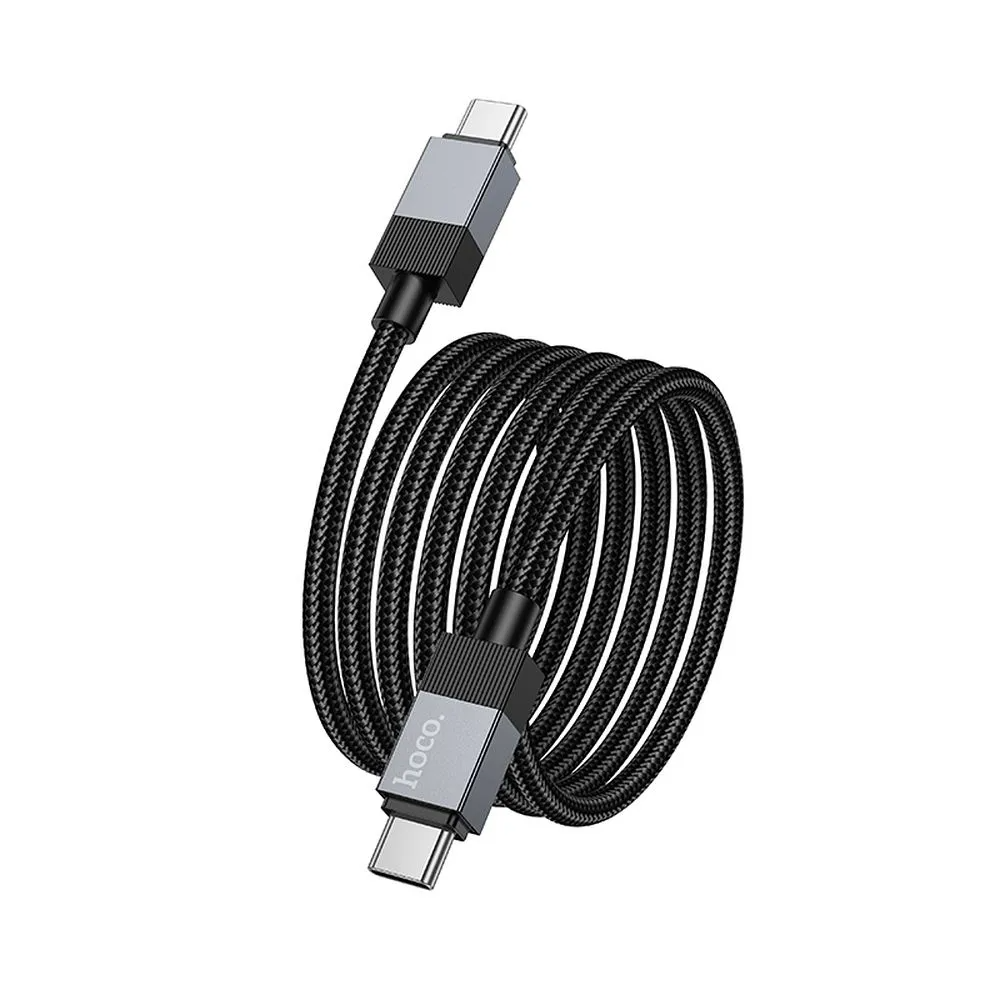 Datový a nabíjecí kabel USB-C - USB-C HOCO X110, 60W, 1m, černý