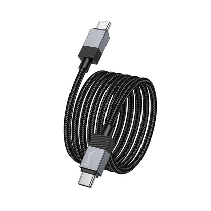 Datový a nabíjecí kabel USB-C - USB-C HOCO X110, 60W, 1m, černý