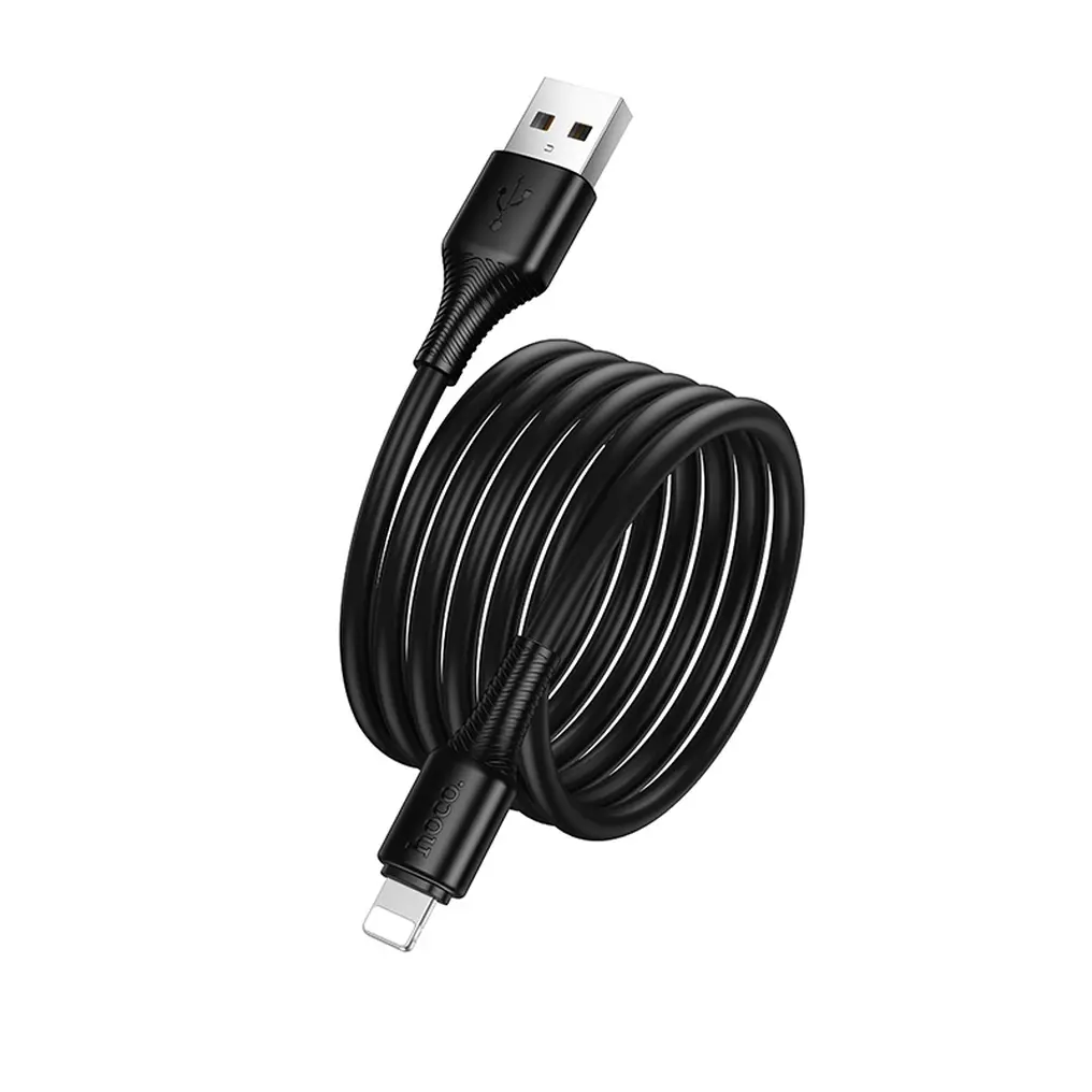 Datový a nabíjecí kabel USB-A - Lightning HOCO X120, 18W, 1m, černý