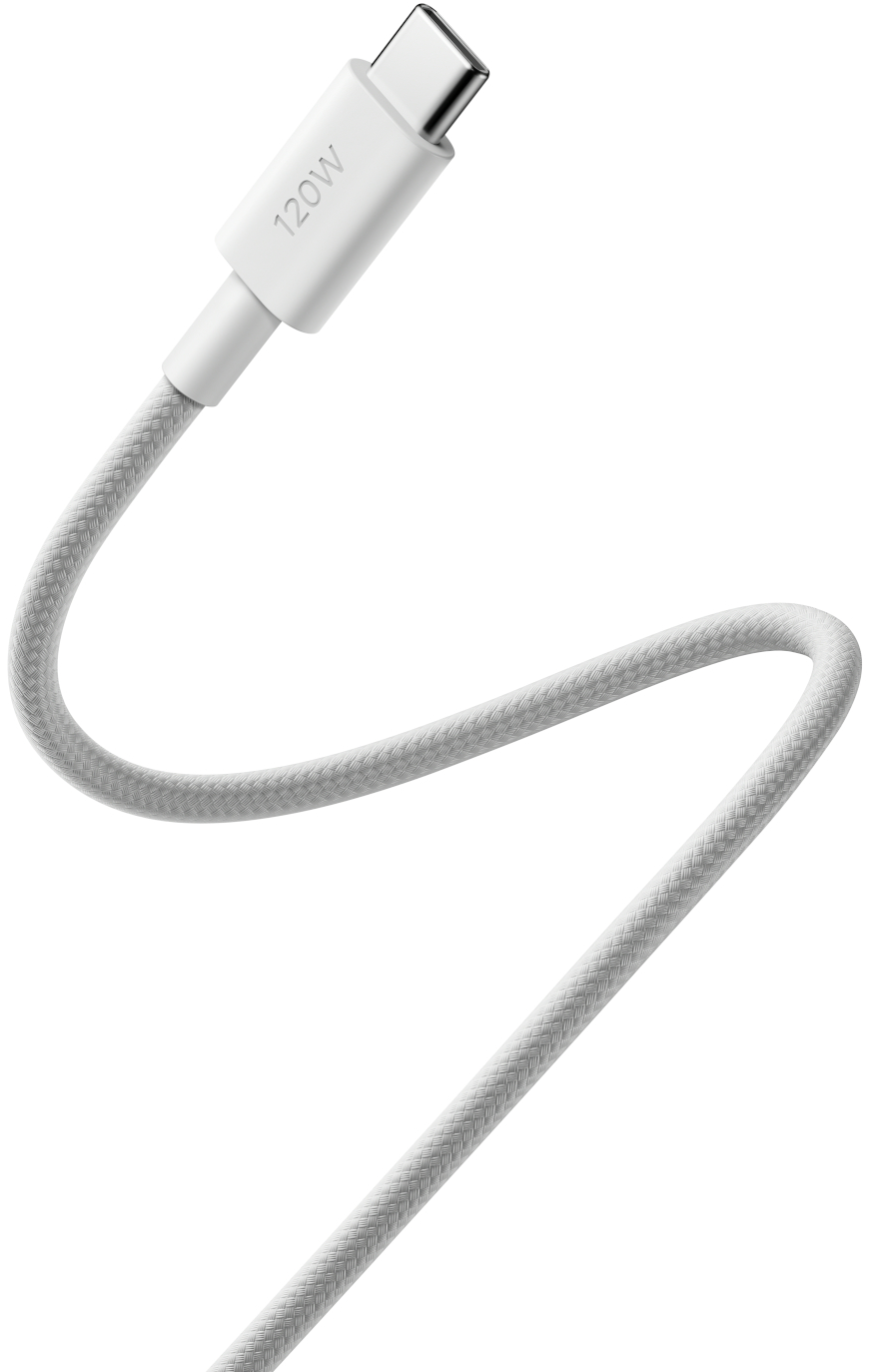 Datový a nabíjecí kabel USB-C - USB-C Xiaomi, 120W, 2m, bílý BHR087AGL