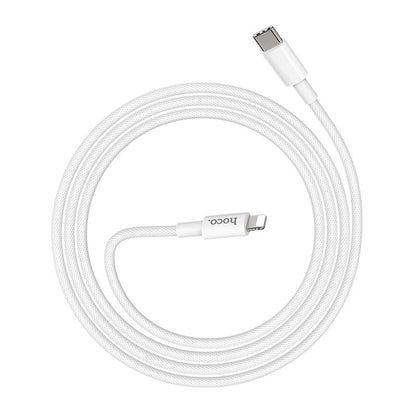 Kabel pro data a nabíjení USB-C - Lightning HOCO X56, 20W, 1m, bílý