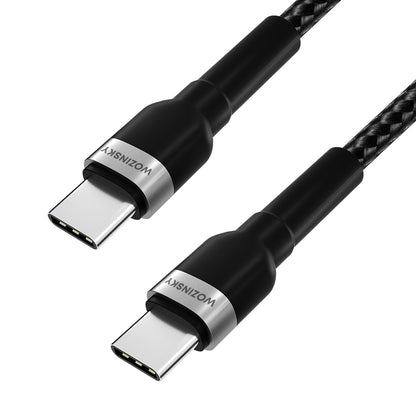 USB-C Data and Charging Cable - USB-C WZK WNBCC1, 65W, 1m, Black
