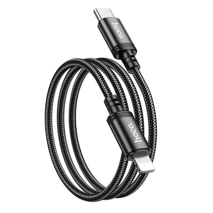 Datový a nabíjecí kabel USB-C - Lightning HOCO X89, 20W, 1m, černý
