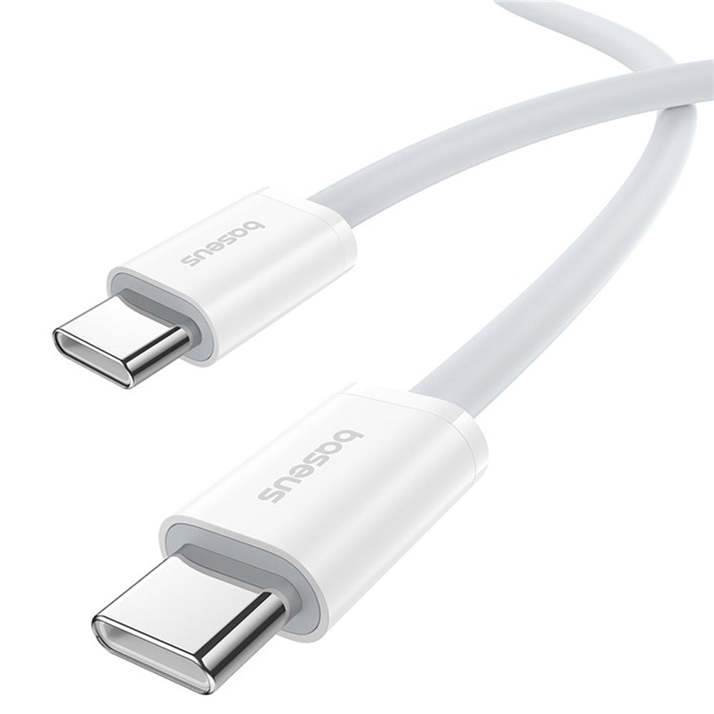 Datový a nabíjecí kabel USB-C - USB-C Baseus Superior Series 2, 30W, 1m, bílý P10365200211-00