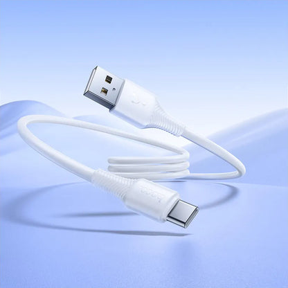 Datový a nabíjecí kabel USB-A - USB-C HOCO X120, 60W, 1m, Bílý