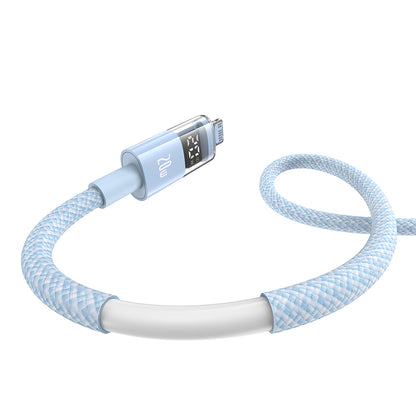 Kabel pro data a nabíjení USB-C - USB-C Baseus Display 2, 100W, 2m, Modrý P10382702311-01