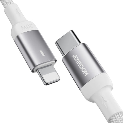 Datový a nabíjecí kabel USB-C - Lightning Joyroom S-A10, 20W, 1.2m, bílý