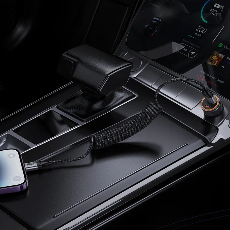 Datový a nabíjecí kabel USB-A - Lightning HOCO X121, 27W, 1.5m, černý