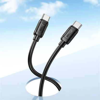 Datový a nabíjecí kabel USB-C - USB-C HOCO X115, 240W, 1m, černý
