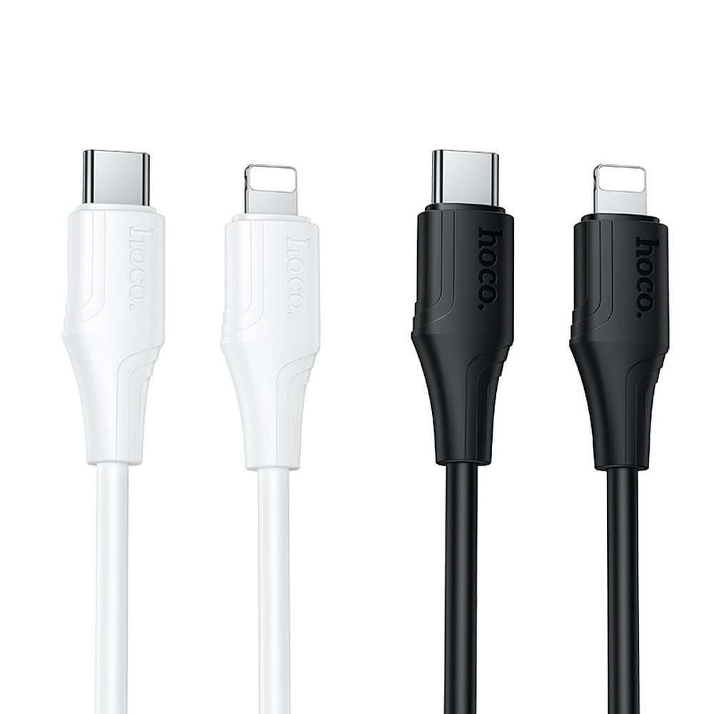 Datový a nabíjecí kabel USB-C - Lightning HOCO X124, 27W, 1m, Černý