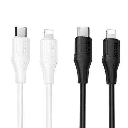 Datový a nabíjecí kabel USB-C - Lightning HOCO X124, 27W, 1m, Černý