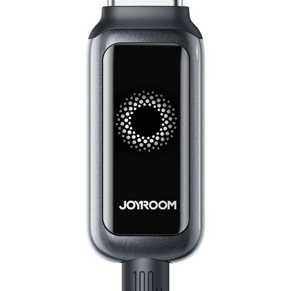 Datový a nabíjecí kabel USB-A - USB-C Joyroom S-A55 StarFlight Display, 66W, 1.2m, černý