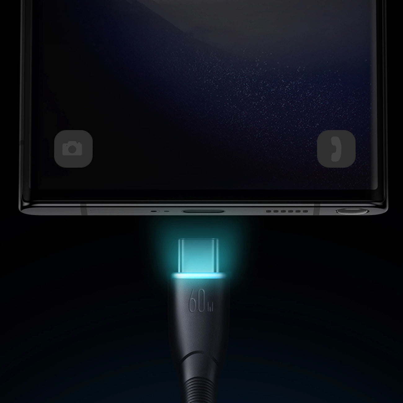 Kabel pro data a nabíjení USB-C - USB-C Joyroom S-A32, 60W, 1m, černý